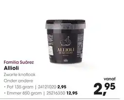 HANOS Familia Suárez Allioli aanbieding