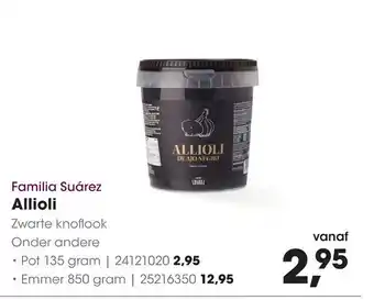 HANOS Familia Suárez Allioli aanbieding