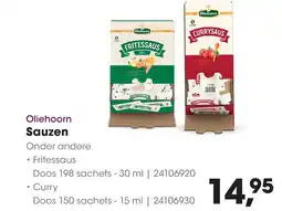 HANOS Oliehoorn Sauzen aanbieding