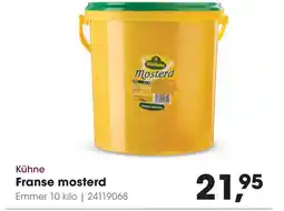 HANOS Kühne Franse mosterd aanbieding