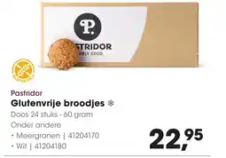 HANOS Pastridor Glutenvrije broodjes aanbieding
