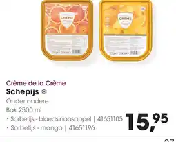 HANOS Crème de la Crème Schepijs aanbieding