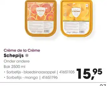 HANOS Crème de la Crème Schepijs aanbieding