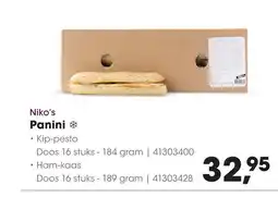 HANOS Niko's Panini aanbieding