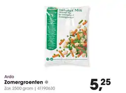 HANOS Ardo Zomergroenten aanbieding