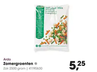 HANOS Ardo Zomergroenten aanbieding