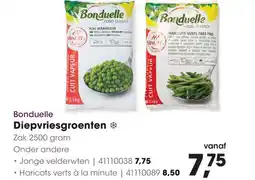 HANOS Bonduelle Diepvriesgroenten aanbieding