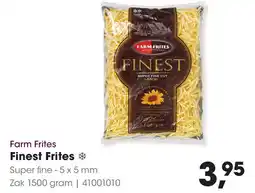 HANOS Farm Frites Finest Frites aanbieding