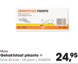 HANOS Mora Gehaktstaaf pikanto aanbieding