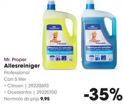 HANOS Mr. Proper Allesreiniger aanbieding