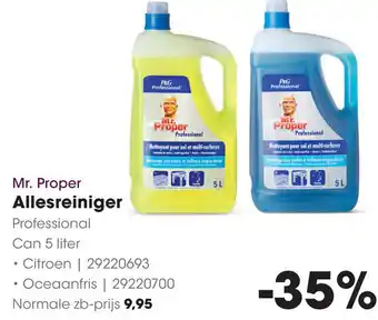 HANOS Mr. Proper Allesreiniger aanbieding