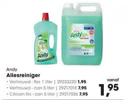 HANOS Andy Allesreiniger aanbieding