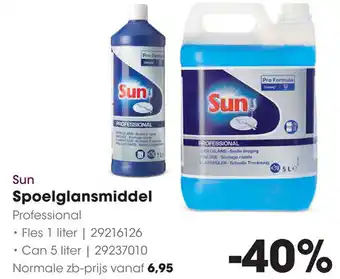 HANOS Sun Spoelglansmiddel aanbieding