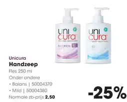 HANOS Unicura Handzeep aanbieding