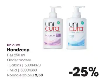 HANOS Unicura Handzeep aanbieding