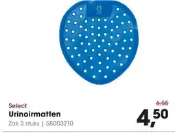 HANOS Select Urinoirmatten aanbieding