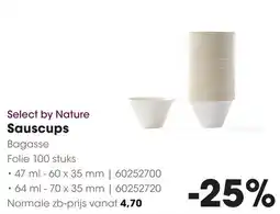 HANOS Select by Nature Sauscups aanbieding