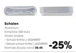 HANOS Schalen aanbieding