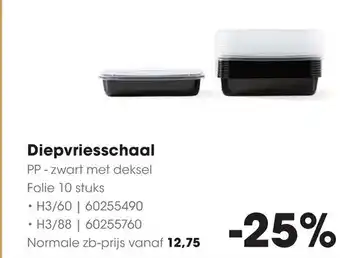 HANOS Diepvriesschaal aanbieding