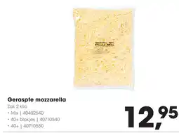 HANOS Geraspte mozzarella aanbieding