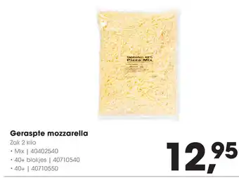 HANOS Geraspte mozzarella aanbieding