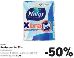 HANOS Nalys Keukenpapier Xtra aanbieding