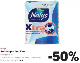 HANOS Nalys Keukenpapier Xtra aanbieding