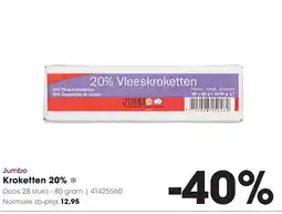 HANOS Jumbo Kroketten 20% aanbieding