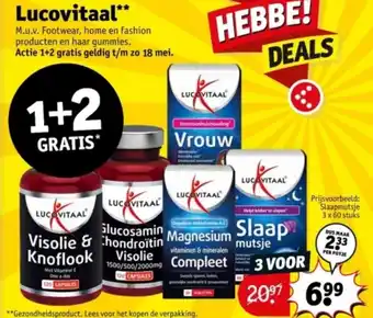 Kruidvat Lucovitaal aanbieding