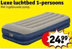 Kruidvat Luxe luchtbed 1 persoons aanbieding