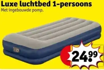 Kruidvat Luxe luchtbed 1 persoons aanbieding