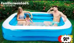 Kruidvat Familiezwembad L aanbieding