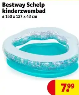 Kruidvat Bestway Schelp kinderzwembad aanbieding