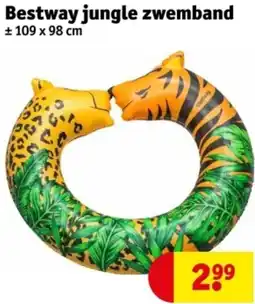 Kruidvat Bestway jungle zwemband aanbieding