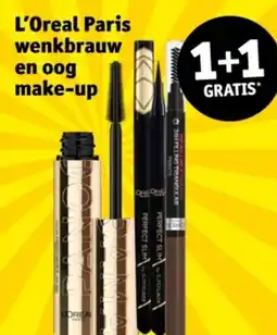 Kruidvat L'Oreal Paris wenkbrauw en oog make-up aanbieding