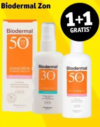 Kruidvat Biodermal Zon aanbieding
