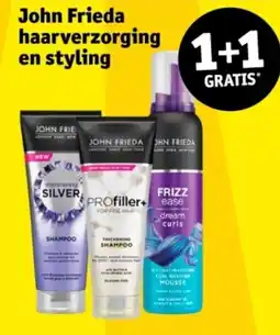 Kruidvat John Frieda haarverzorging en styling aanbieding