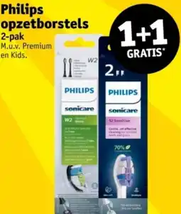 Kruidvat Philips opzetborstels aanbieding