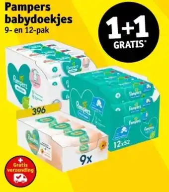 Kruidvat Pampers babydoekjes aanbieding