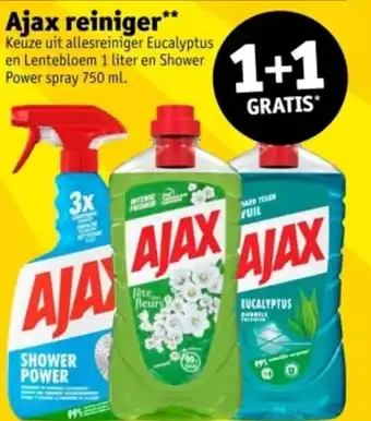 Kruidvat Ajax reiniger aanbieding