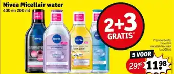 Kruidvat Nivea Micellair water aanbieding