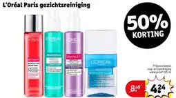 Kruidvat L'Oréal Paris gezichtsreiniging aanbieding
