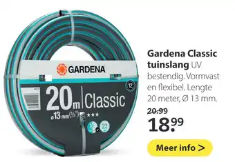 Pets Place Gardena classic tuinslang 13 mm aanbieding