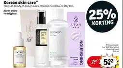 Kruidvat Korean skin care aanbieding