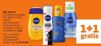 Albert Heijn Nivea aanbieding