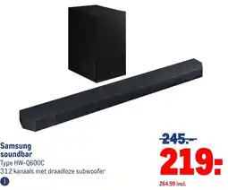 Makro Samsung soundbar aanbieding