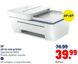 Makro HP all-in-one printer aanbieding