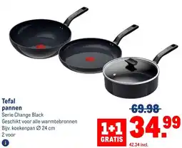 Makro Tefal pannen aanbieding
