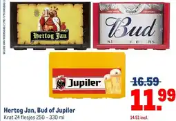 Makro Hertog Jan, Bud of Jupiler aanbieding