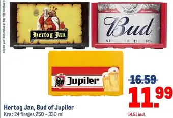 Makro Hertog Jan, Bud of Jupiler aanbieding